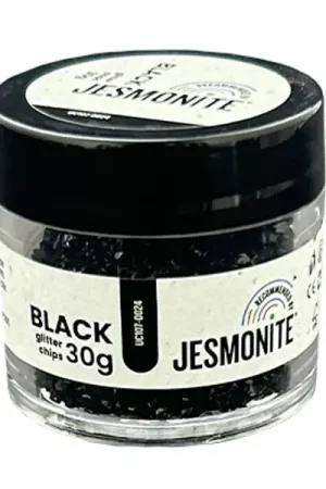 Éclats de paillettes pour Jesmonite 30 gr - Noir Affaire À Saisir