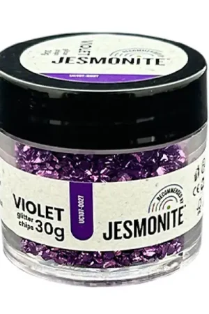 Satisfait Ou Remboursé Éclats de paillettes pour Jesmonite 30 gr - Violet