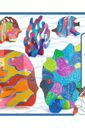 Coffret DIY Créer avec du papier - Sous les ondes Haute Qualité