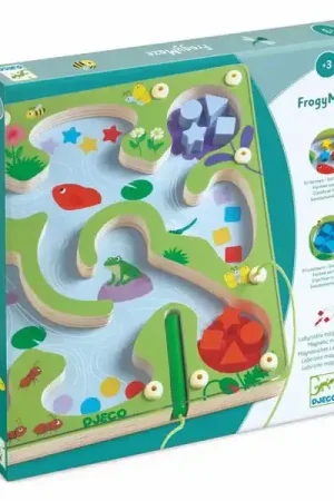 Certifié Jeu éductaif en bois - Labyrinthe Frogy Maze