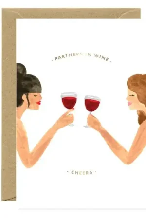 Top Vente Carte aquarelle Partner in wine - ATWS