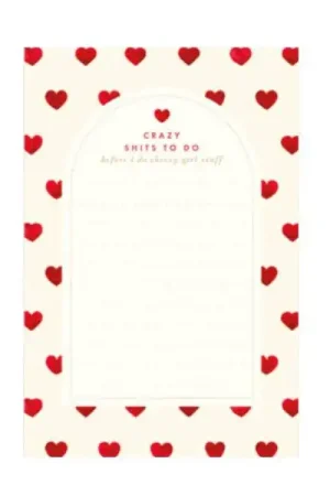 Satisfait Ou Remboursé Bloc-notes Heart - ATWS