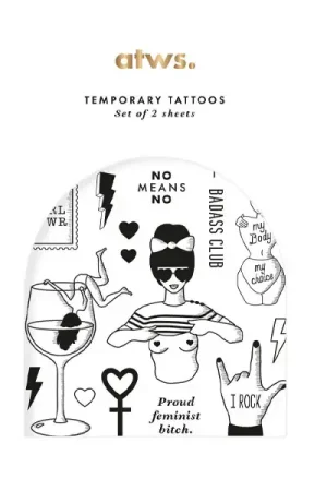 Promotion Tatouages Girl Power - ATWS