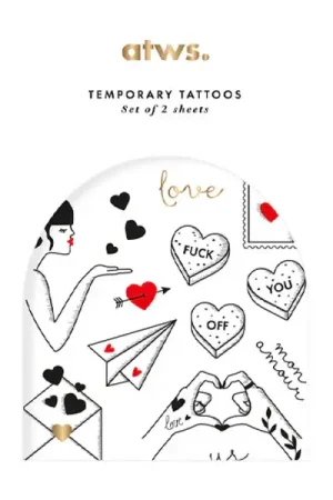 Nouvelle Collection Tatouages Love - ATWS