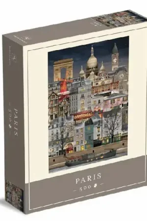 Prix Cassé Puzzle Christmas Paris - 500 pièces