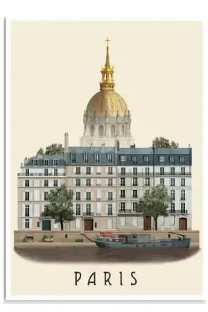 Satisfait Ou Remboursé Carte postale A6 Paris V - Martin Schwartz