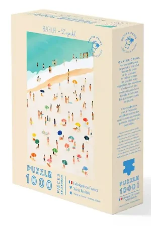 Quantité Limitée Puzzle Beach Life par Melisa Bilgici -1000 pièces