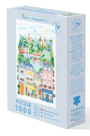 Prix Bas Puzzle Paris par Hoglet&Co - 1000 pièces
