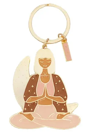 Porte-clés en émail Lotus - ATWS Prix Choc