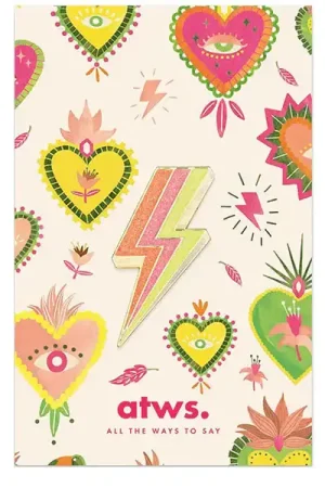 Remise Pin's Eclair fluo - ATWS
