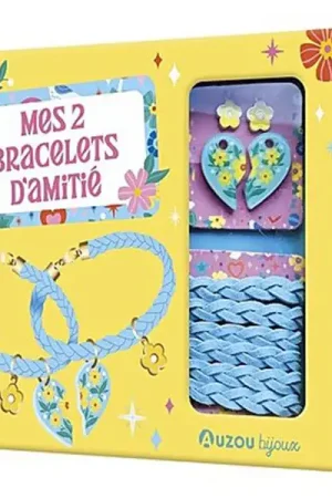 Bon Marché Kit créatif - Mes 2 bracelets d'amitié Auzou
