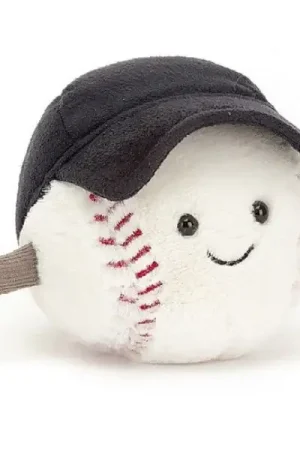 Peluche Sport Balle de Baseball - 10 cm - Jellycat Promotion