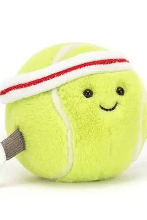 Peluche Sport Balle de Tennis - 9 cm - Jellycat Offre Limitée