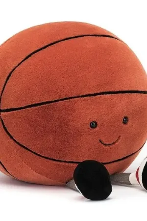 Nouvelle Collection Peluche Sport Ballon de Basketball - 25 cm - Jellycat