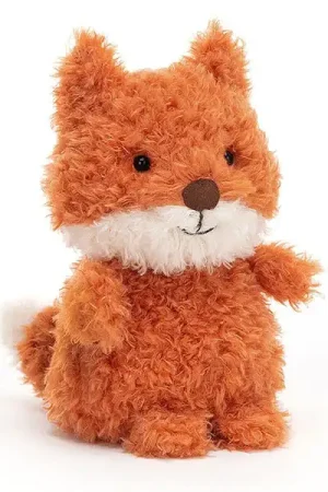 Peluche Mignon Renard bouclé - 18 cm - Jellycat Vente Directe