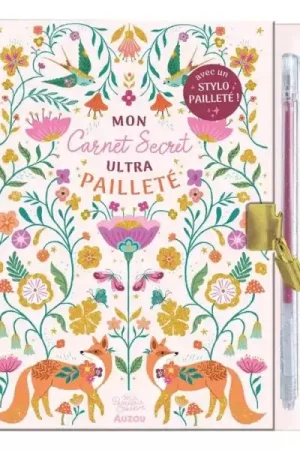 Must-Have Mon carnet secret ultra pailleté - Auzou