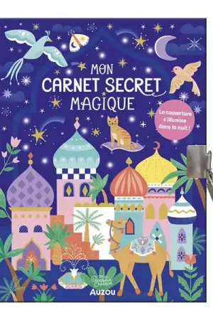 Mon carnet secret magique lumineux - Auzou Bon Marché