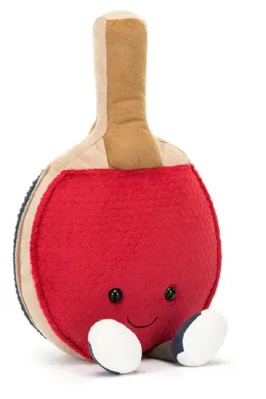 Peluche Sport Raquette de Ping-Pong - 23 cm - Jellycat Meilleur Choix