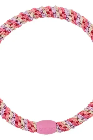 Commander Vite Elastique cheveux Rose Glitter Slim - Kknekki