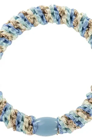 Offre Du Jour Elastique cheveux Bleu ciel & Glitter - Kknekki