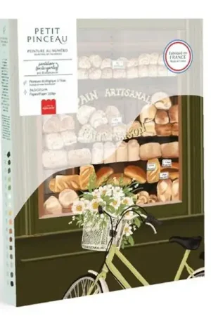 Coffret peinture au numéro - Petit Pinceau - Boulangeries Parisiennes par Ananya Bhandari Jusqu'à Épuisement Des Stocks