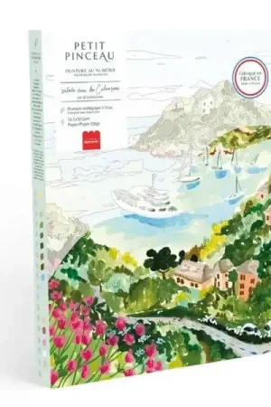 Coffret peinture au numéro - Petit Pinceau - Balade dans les Calanques par Sabina Fenn Solde