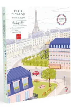Coffret peinture au numéro - Petit Pinceau - Un printemps à Paris par Mabel Sorrentino Must-Have