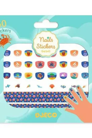 Stickers pour ongles - Méditerranée - Djeco Vente Directe