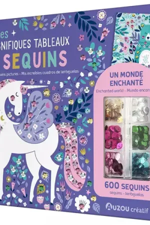 Haute Qualité Mes Magnifiques tableaux à sequins - Auzou