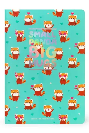 Promotion Saisonnière Cahier quaderno A5 - Panda roux