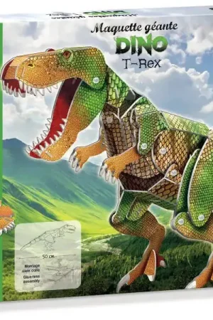 Prix Promo Maquette géante Dino T Rex 3D - Crealign