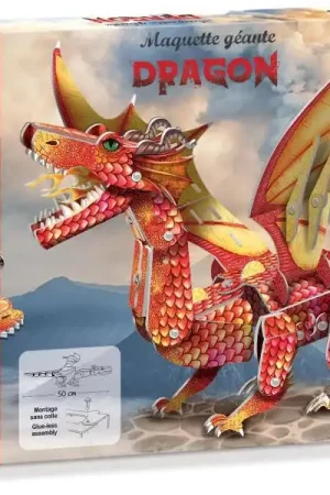 Dernière Chance Maquette géante Dragon 3D - Crealign