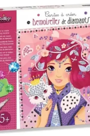 Haute Qualité Cartes à créer Demoiselle de Diamants - Crealign