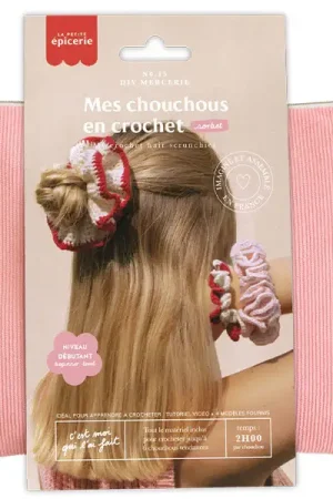 Kit DIY Mercerie - Mes Chouchous en crochet - Sorbet Must-Have