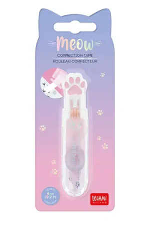 Produit De Marque Grand Rouleau correcteur patte de chat pastel - Legami