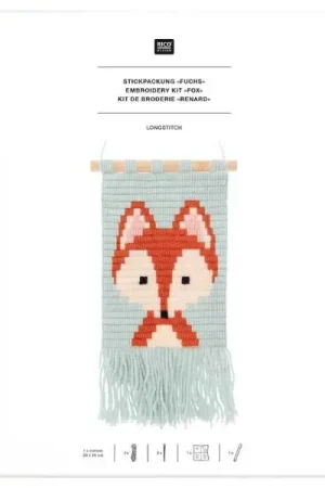 Livraison Express KIT DE BRODERIE LONGSTITCH RENARD - RICO DESIGN