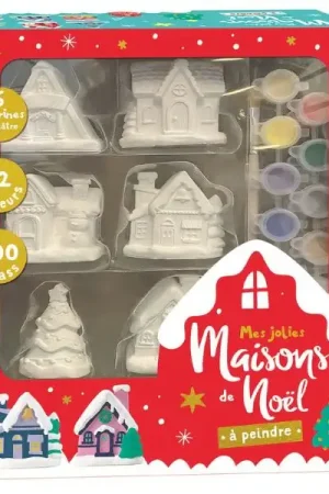 Réduction Mes jolies maisons de Noël à peindre - 1 2 3 Soleil