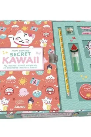 Ma papeterie créative - Mon carnet secret Kawaii - Auzou Certifié