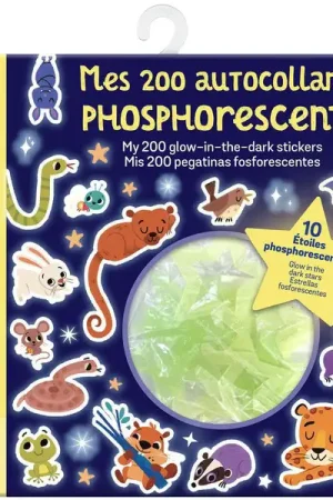 Mes 200 Autocollants Phosphorescents et 10 étoiles lumineuses - Auzou Achetez Aujourd'hui