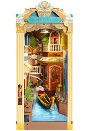 Book Nook - Pièce miniature Romantic Venice maquette - Rolife Populaire