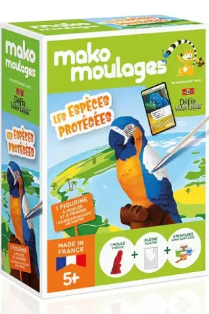 Les Espèces Protégées Ara bleu - Mako moulages Jusqu'à Épuisement Des Stocks