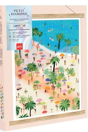 Expédition Rapide Coffret Petit Diamond - Diamond Painting Summer Time par Melisa Bilgici