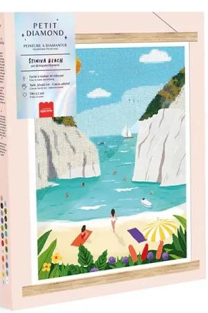 Coffret Petit Diamond - Diamond Painting Stiniva Beach par Maja Tomljanovic Expédié Aujourd'hui