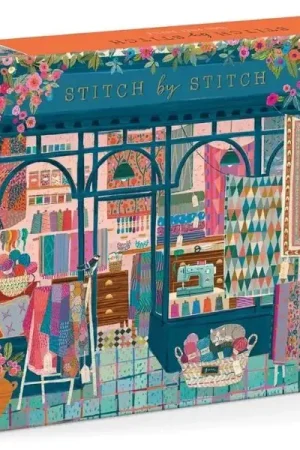 Puzzle Stitch by Stitch - 1000 pièces - Galison Petit Prix