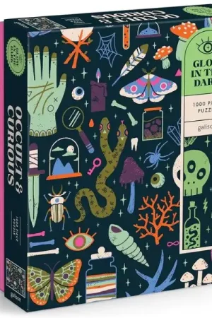 Puzzle Occult & Curious - 1000 pièces luminescent - Galison Satisfait Ou Remboursé