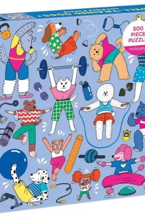 Super Prix Puzzle Well-trained dogs - 500 pièces - Galison