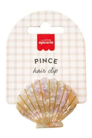 Certifié Pince à cheveux Coquillage Multicolore