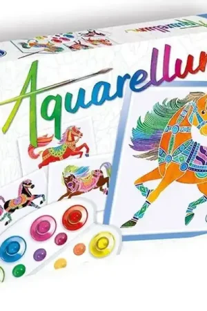 Réduction Coffret Aquarellum junior - Chevaux