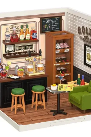 Pièce miniature Leisurely Cheers Bar DIY - Rolife Nouvel Arrivage