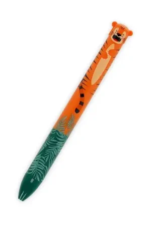 Soldes Stylo bicolore Click & Clack Tigre - Legami